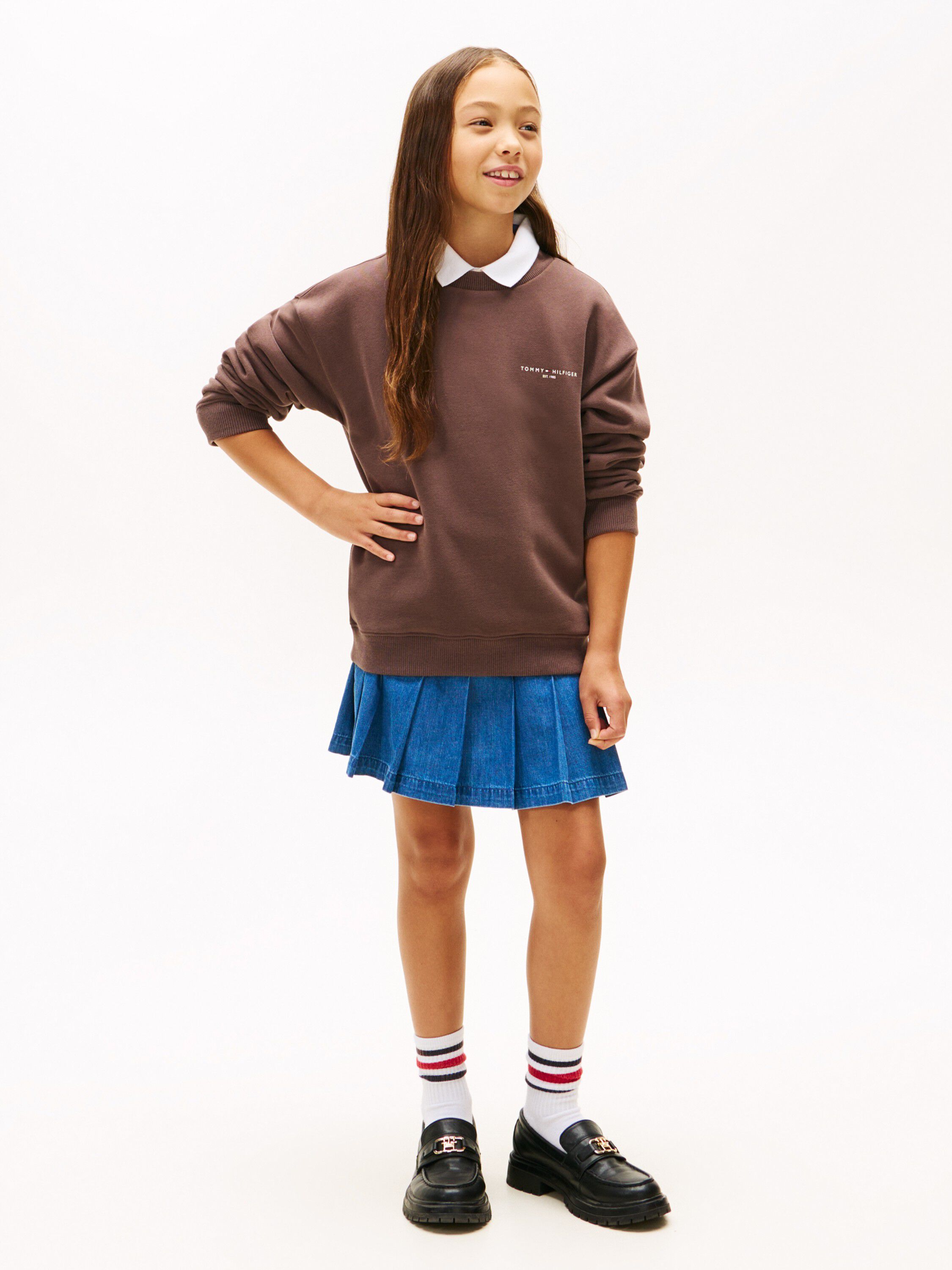 Brushed Fleece Logo Sweatshirt