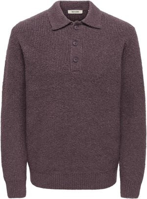 ONSDALE RLX LS POLO KNIT NOOS