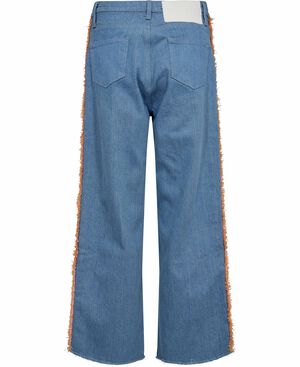 Denim Boucle Pants