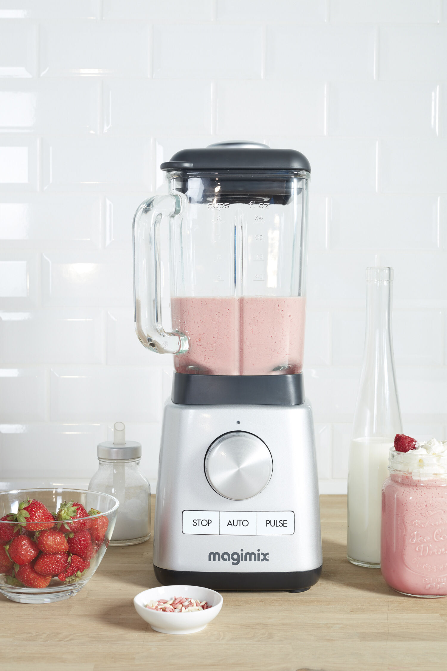 Power blender mat st&aring;l 1,8 liter