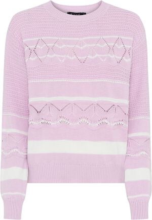 Jumper_ Stripe and Pattern Kni