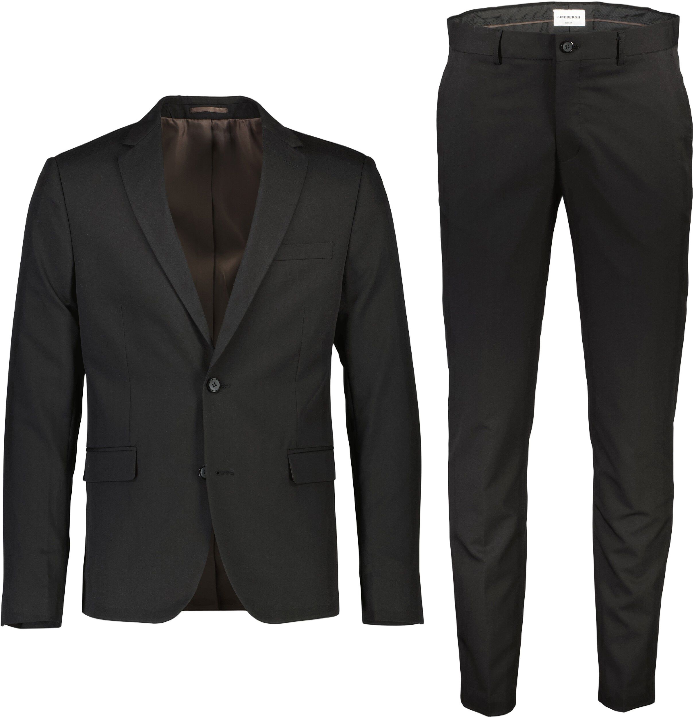 Fine twill stretch suit