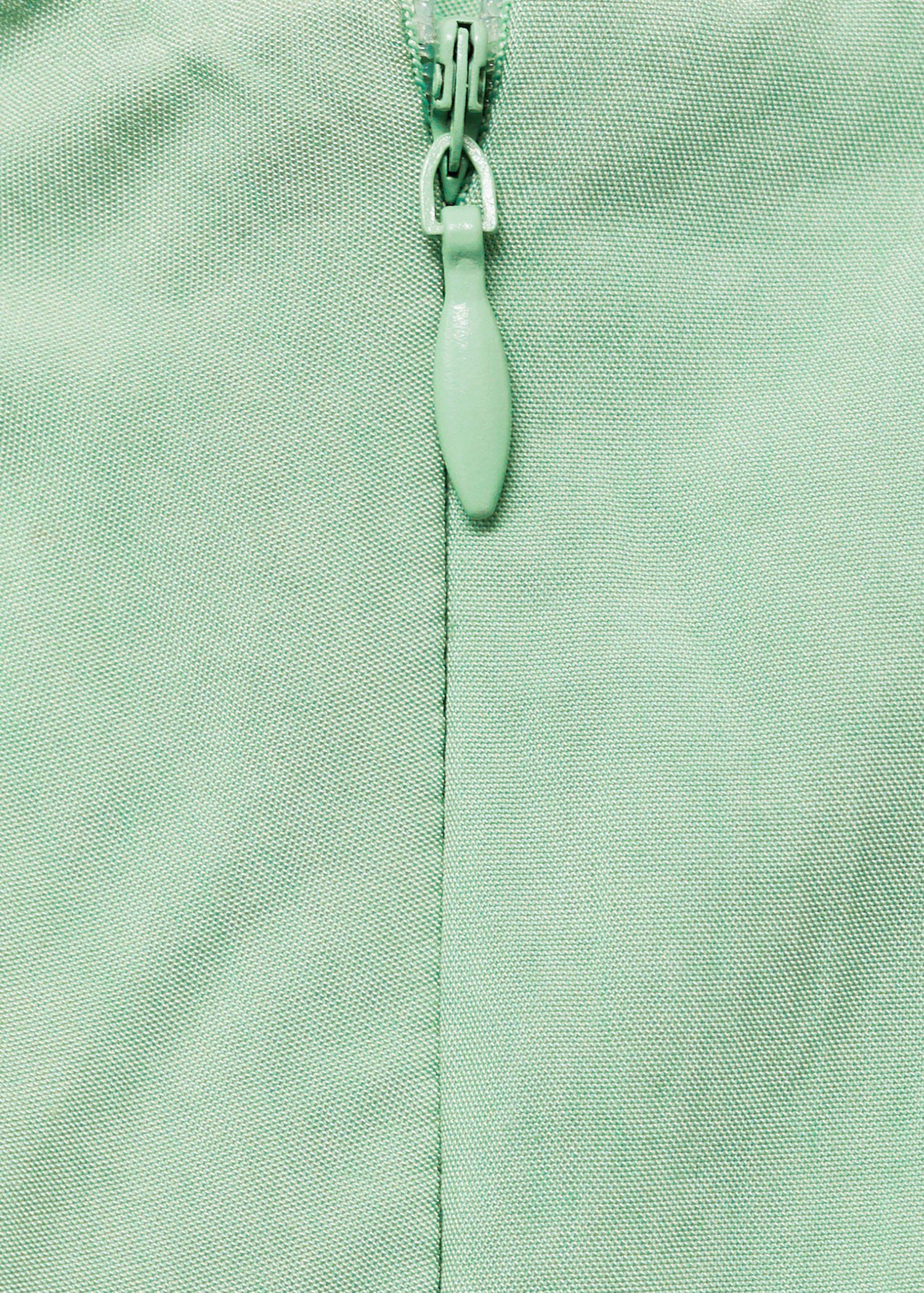 Midi-dress with pleats