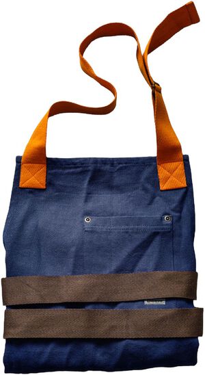 Canvas Apron Blue