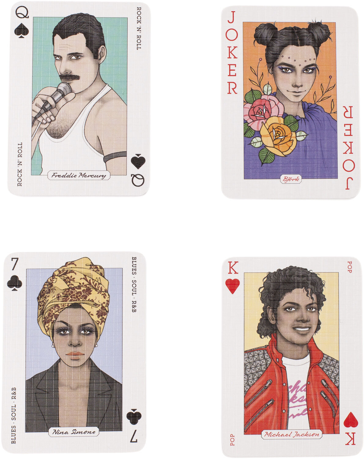 MUSIC playing Cards
