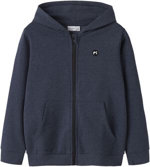 NKMVIMO LS SWEAT CARD BRU NOOS