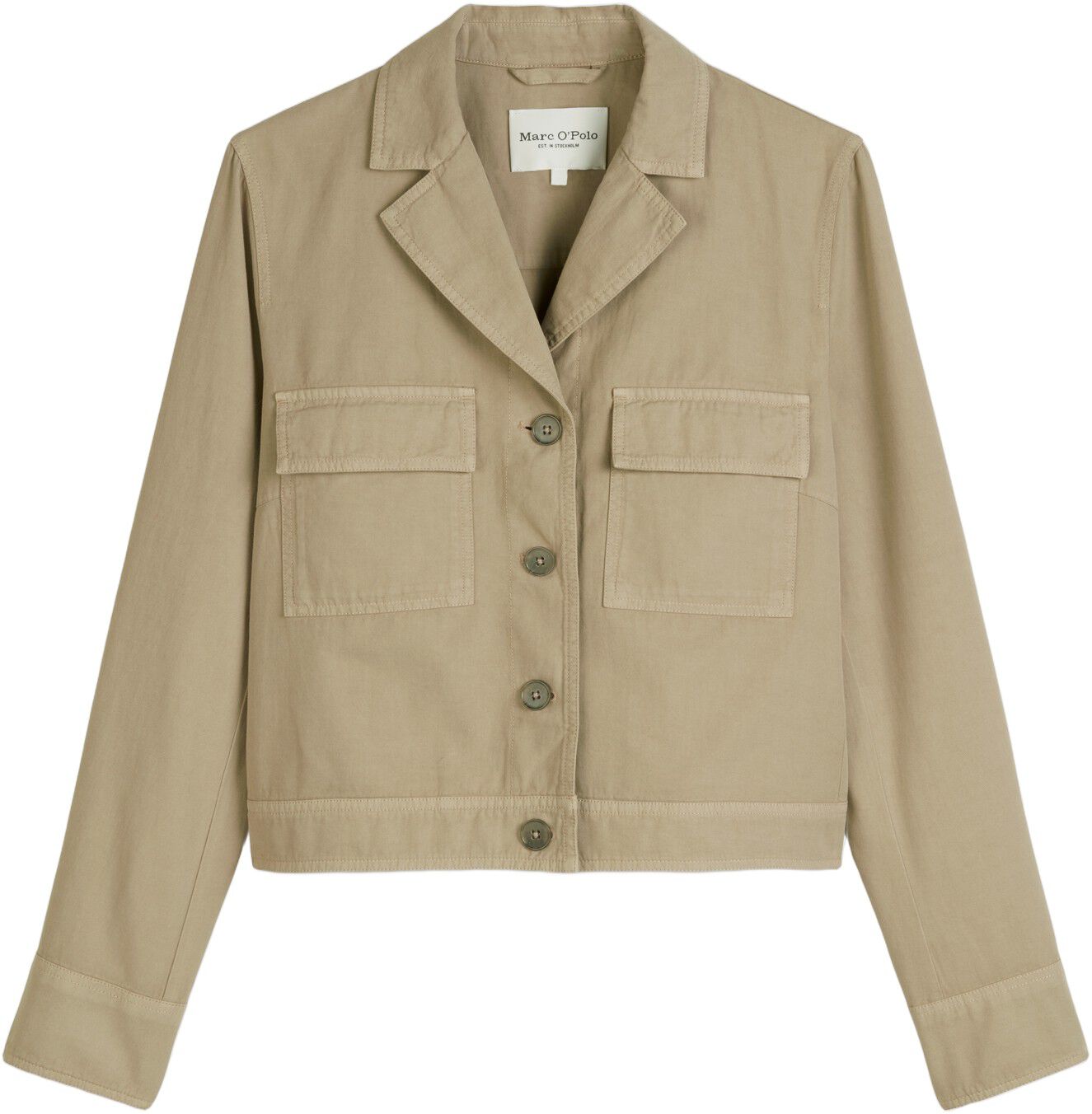 Indoor jacket, collar, long sleeves