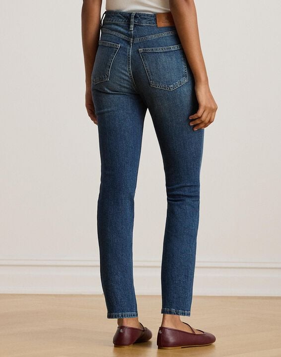 High-Rise Straight Ankle Jean