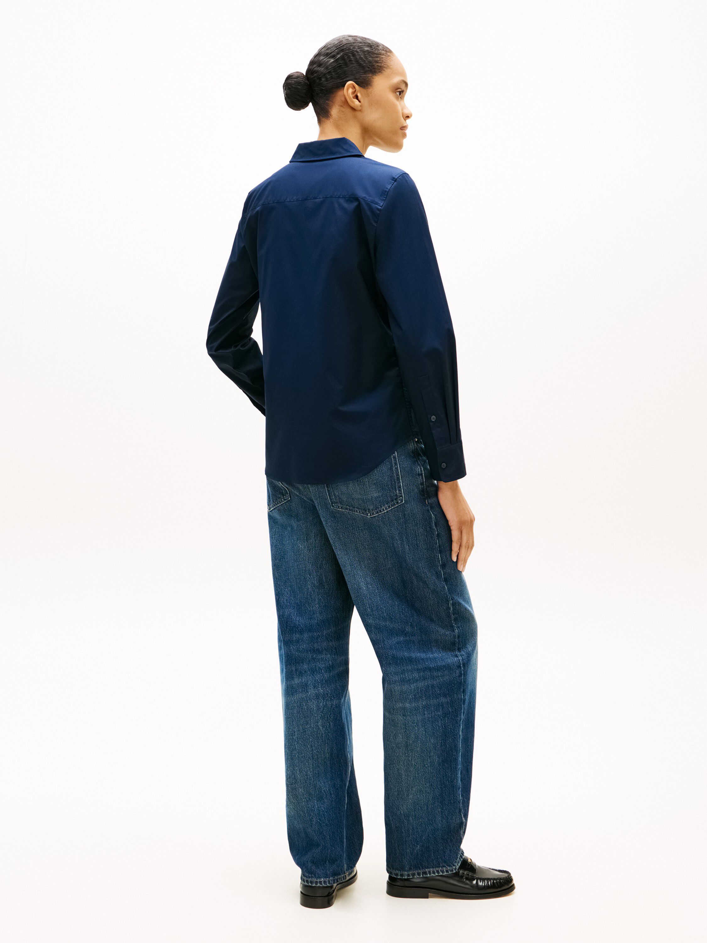 COTTON STRETCH REGULAR LS SHIRT