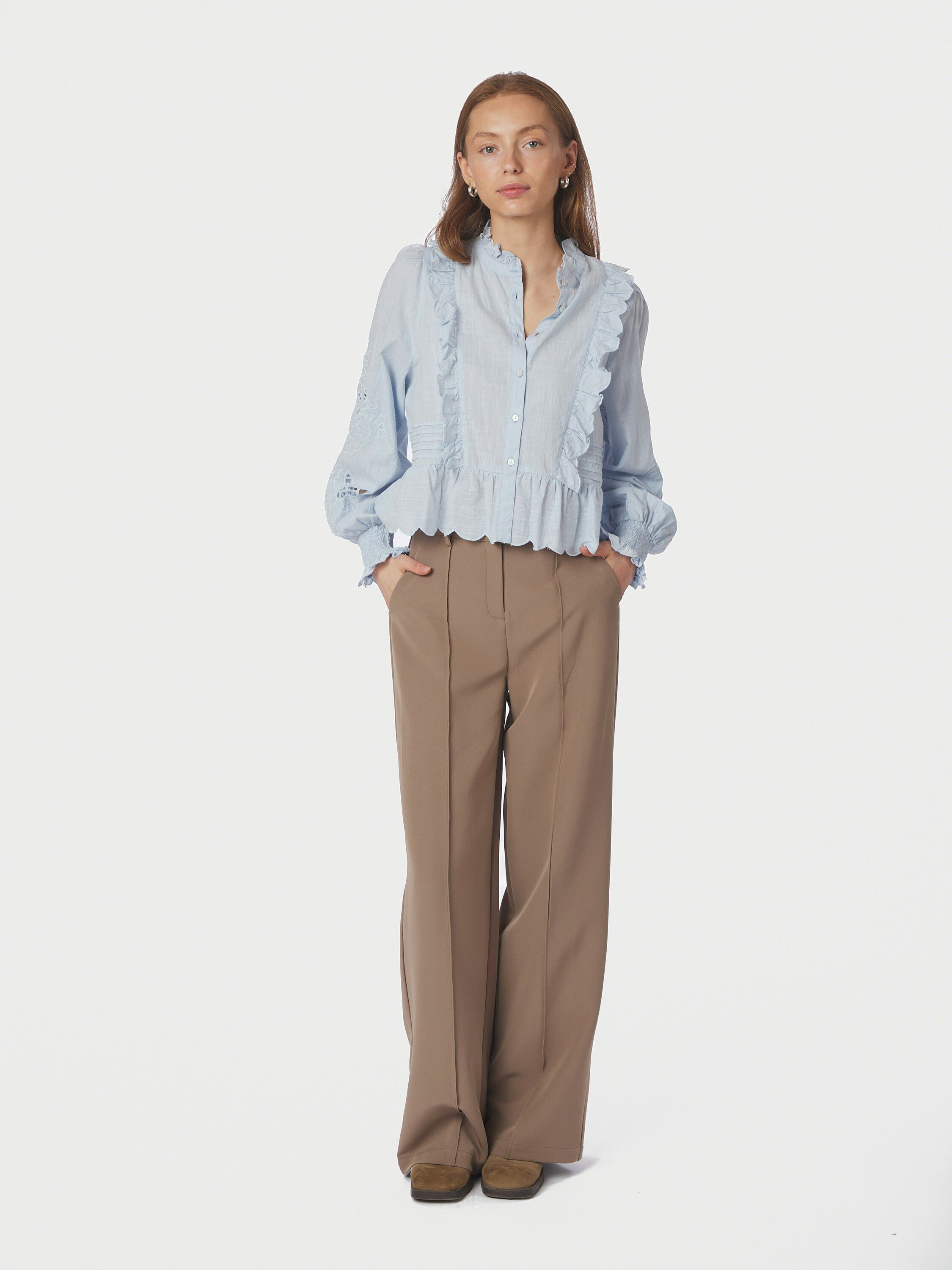 Petrine Embroidery Blouse