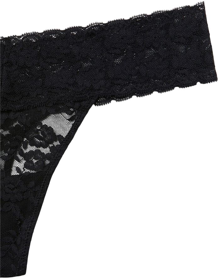 G-streng med blonder