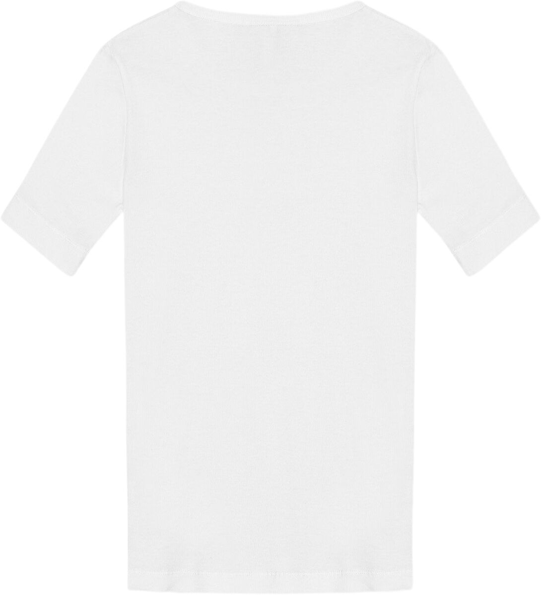 Soft Cotton Rib Short Sleeve T-Shir