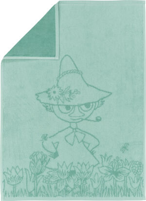 Mumi håndklæde 50x70 Mumrikken mint