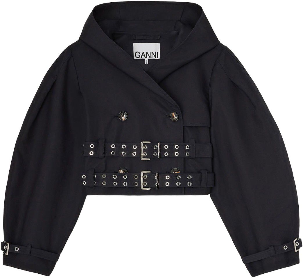 Double Cotton Hooded Jacket