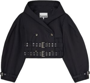 Double Cotton Hooded Jacket
