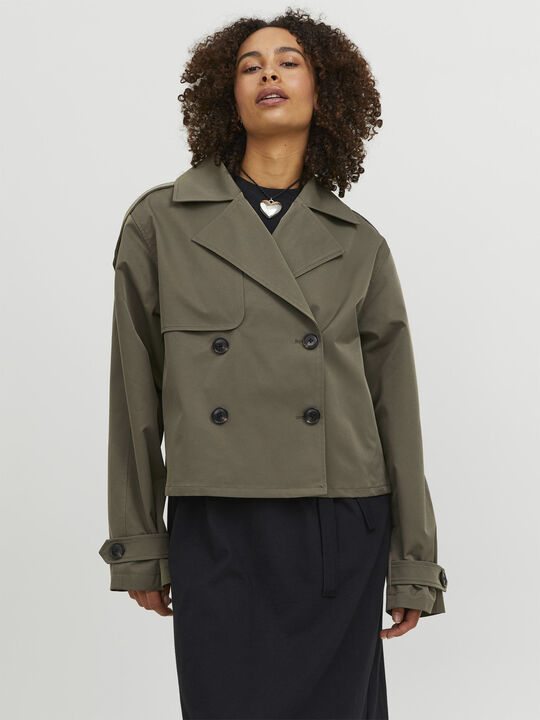 JXCARLIE SHORT TRENCHCOAT OTW SN