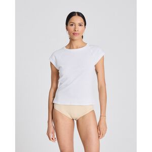 Malou S/S Cotton 1x1 Rib Tee GOTS