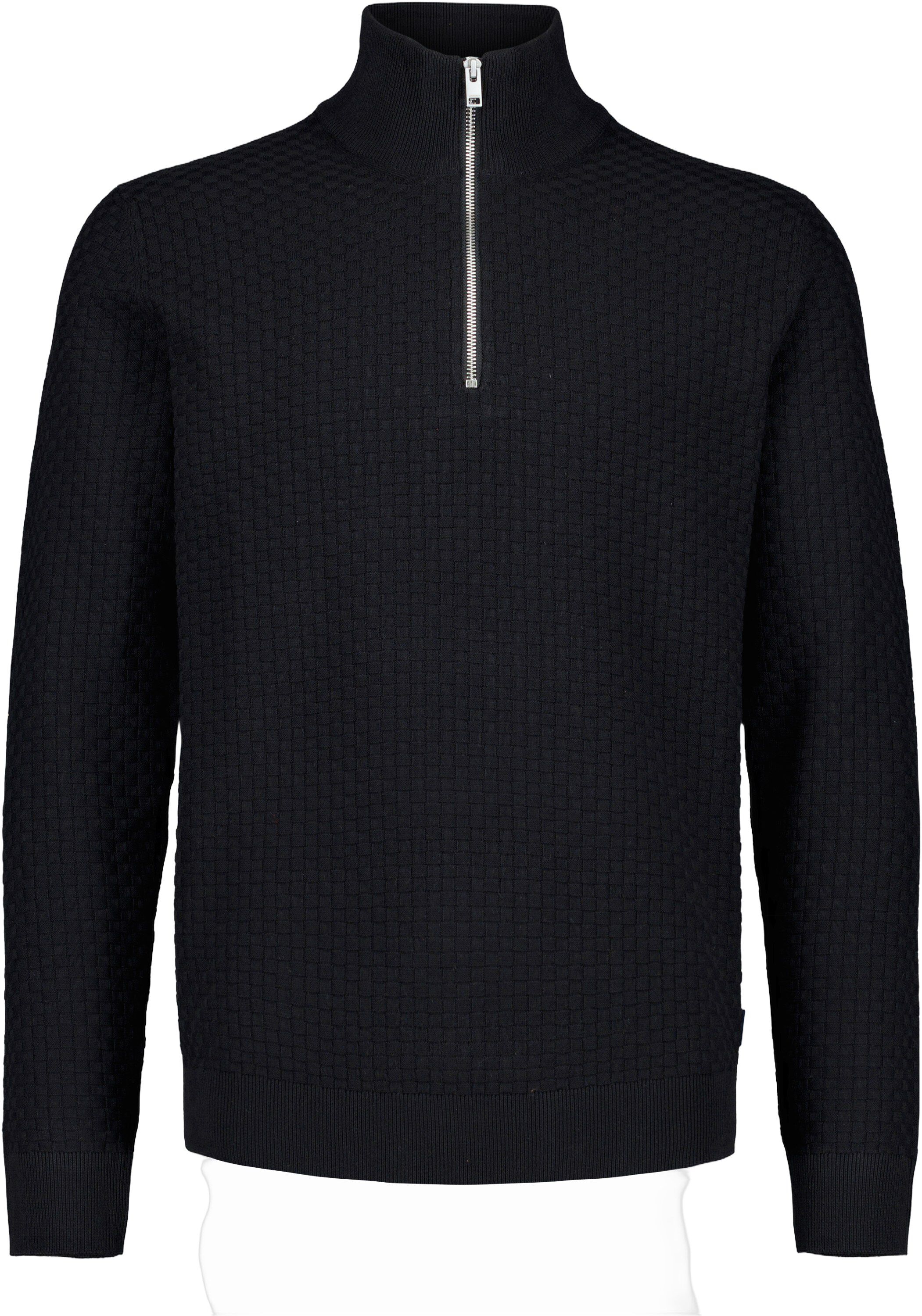 Structure half zip