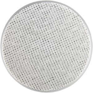 Røgalarm optisk 10 cm Sølv