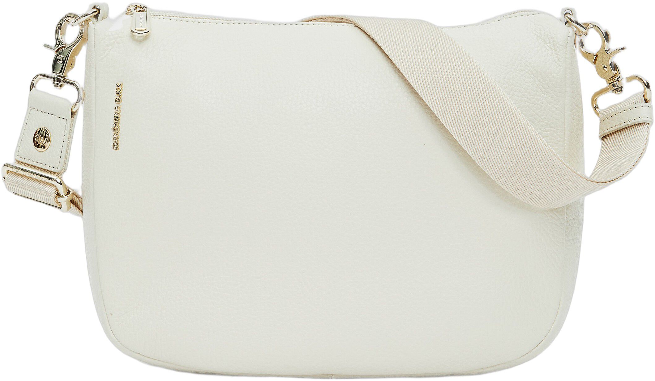 MELLOW LEATHER HOBO / ALMOND