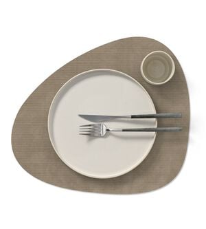 Table Mat Curve L Corduroy