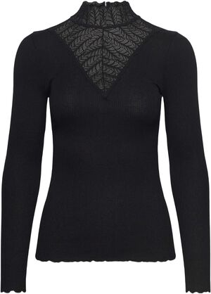 RWBeatha Silk LS Lace T-shirt