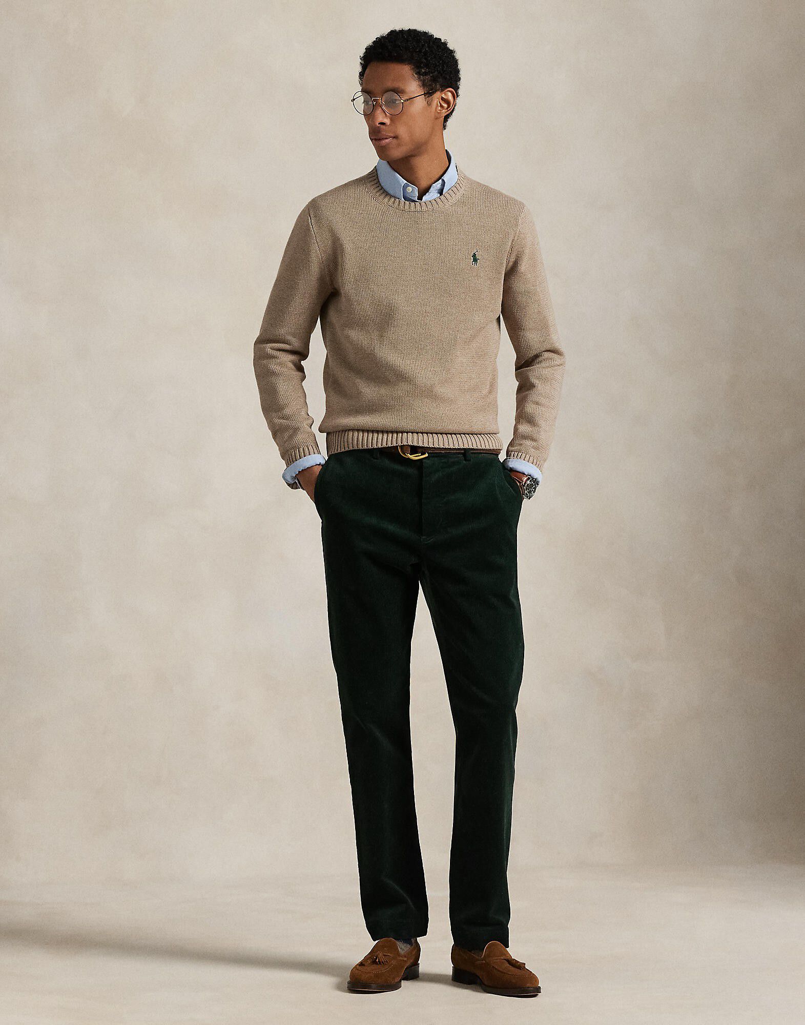 Cotton Crewneck Sweater