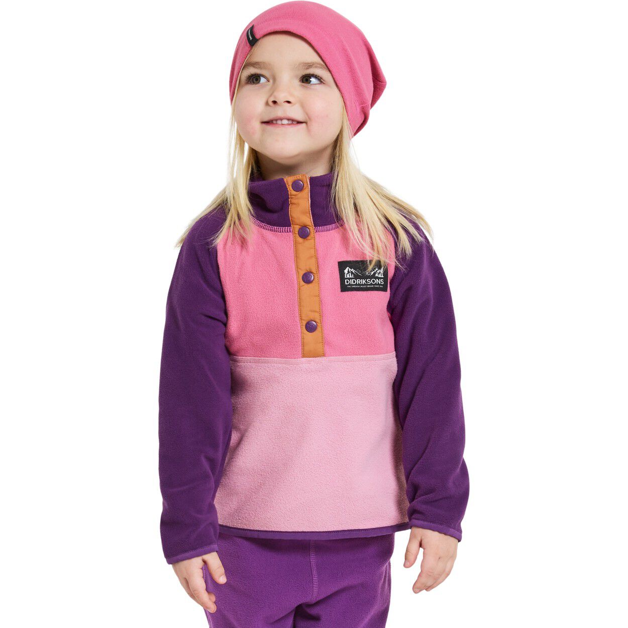 Monte Half Button Fleece Jakke