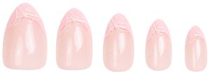 Pink Wave, Medium Almond