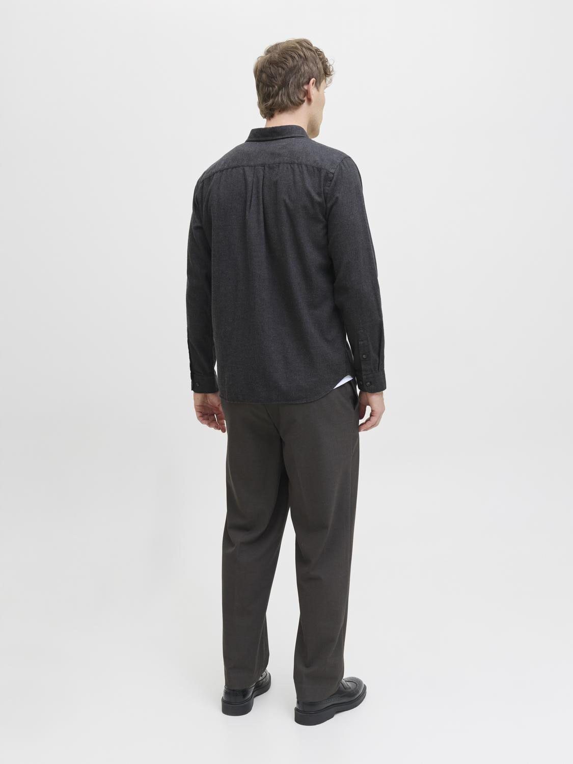 JJECLASSIC MELANGE SHIRT L/S NOOS