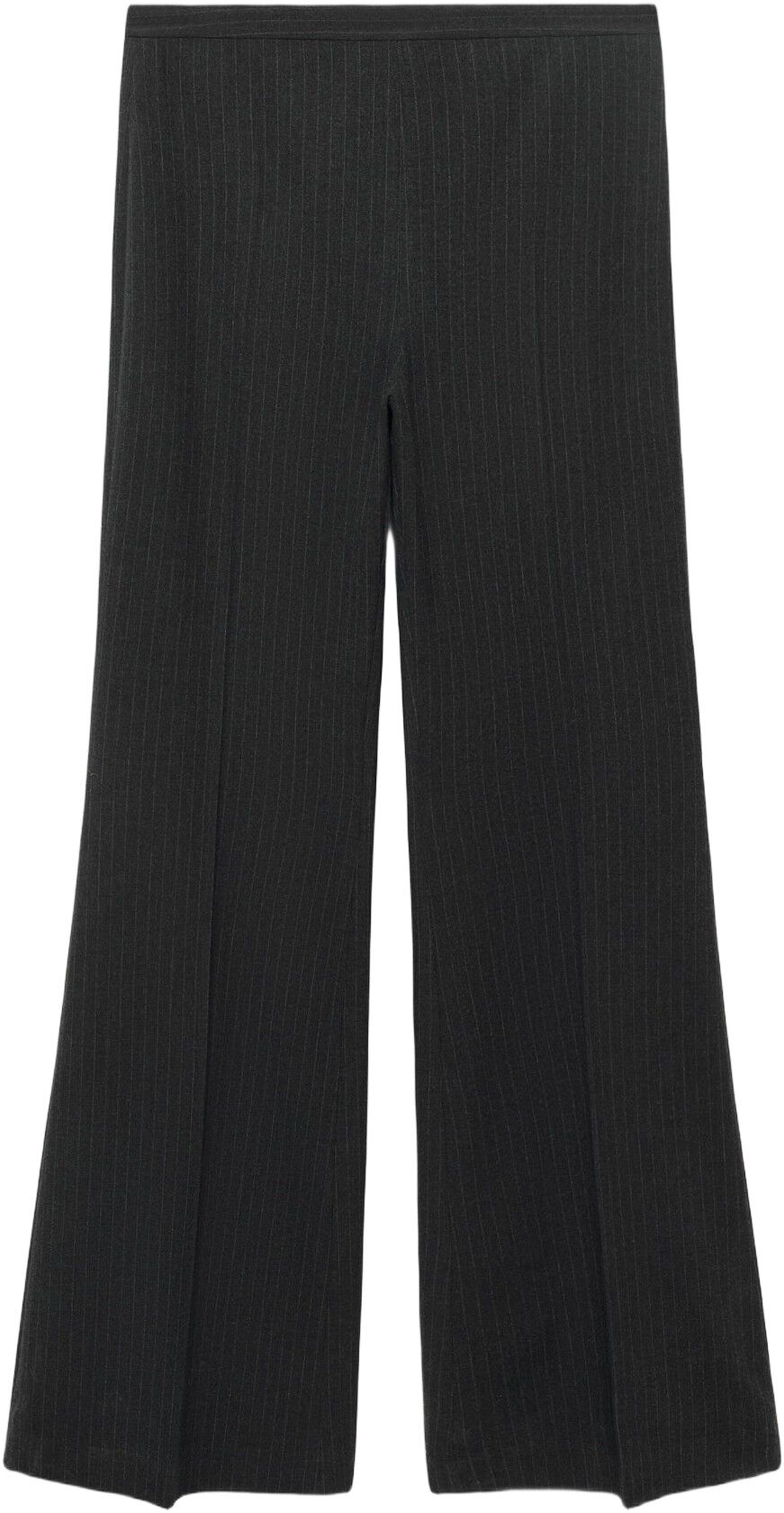 Pinstripe suit trousers