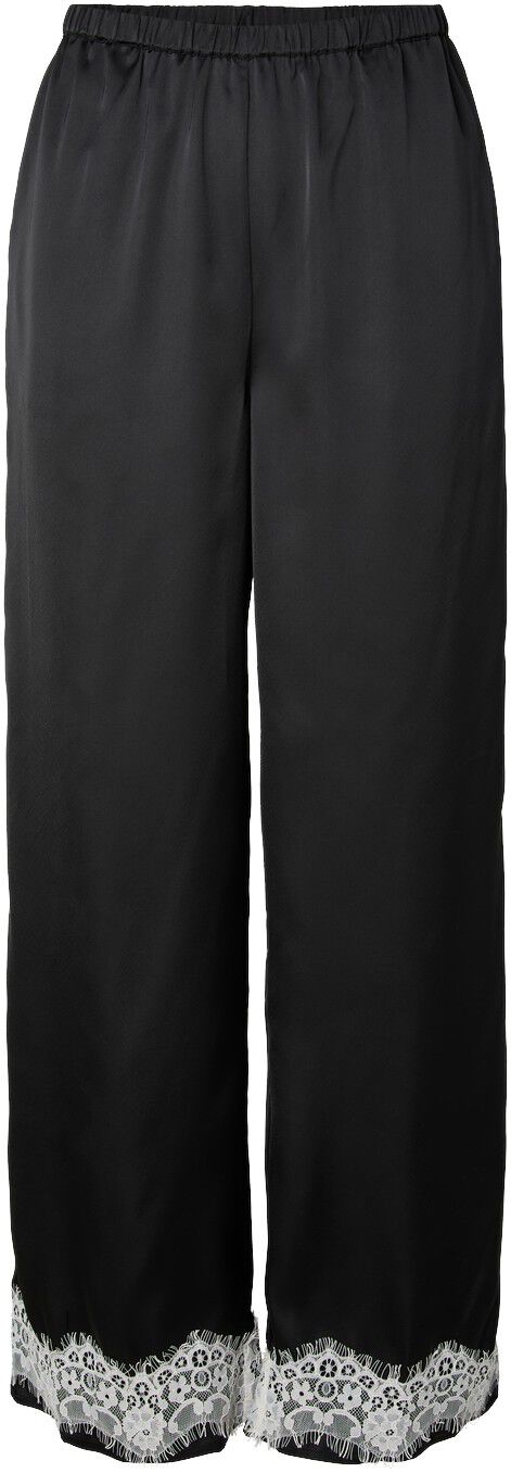 PCARIEL HW WIDE LACE PANTS D2D PP