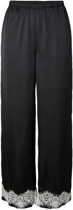 PCARIEL HW WIDE LACE PANTS D2D PP