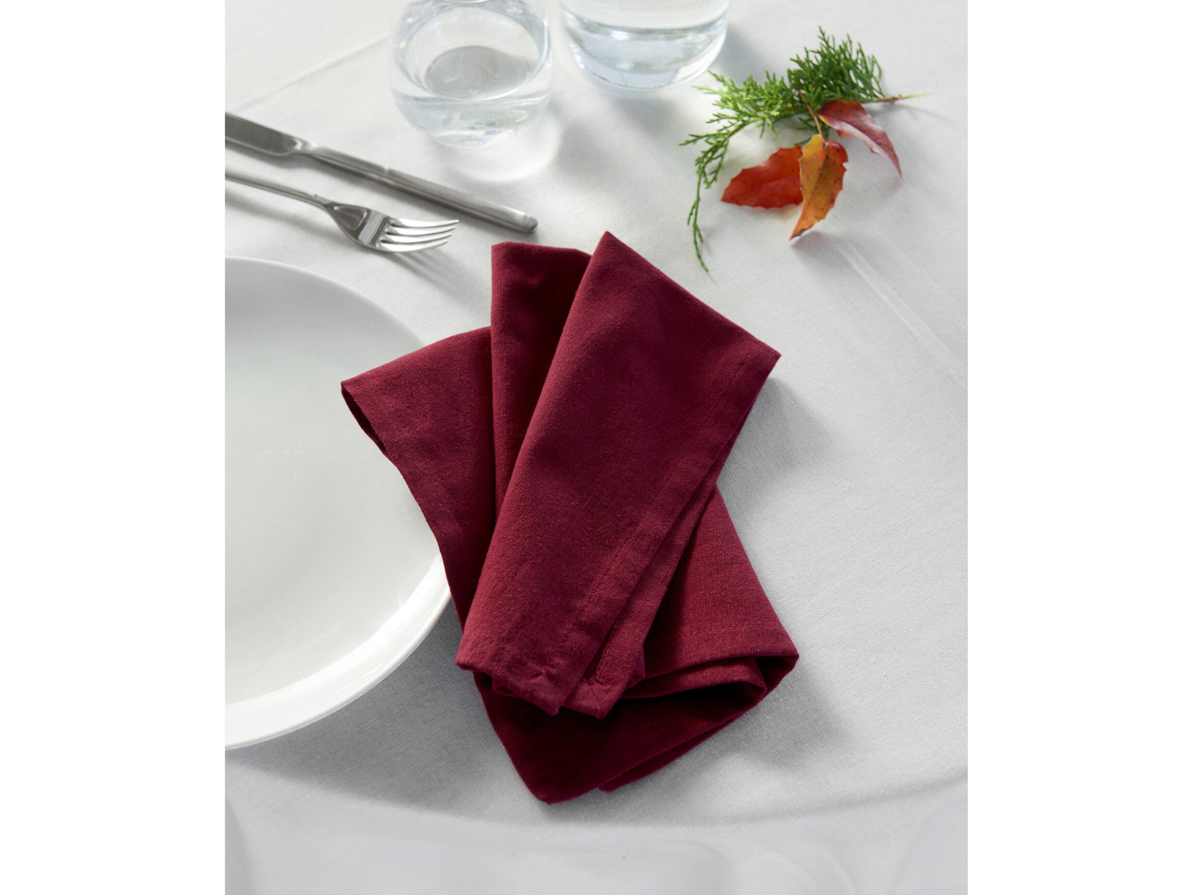 Stofservietter 45x45 cm Rumba red