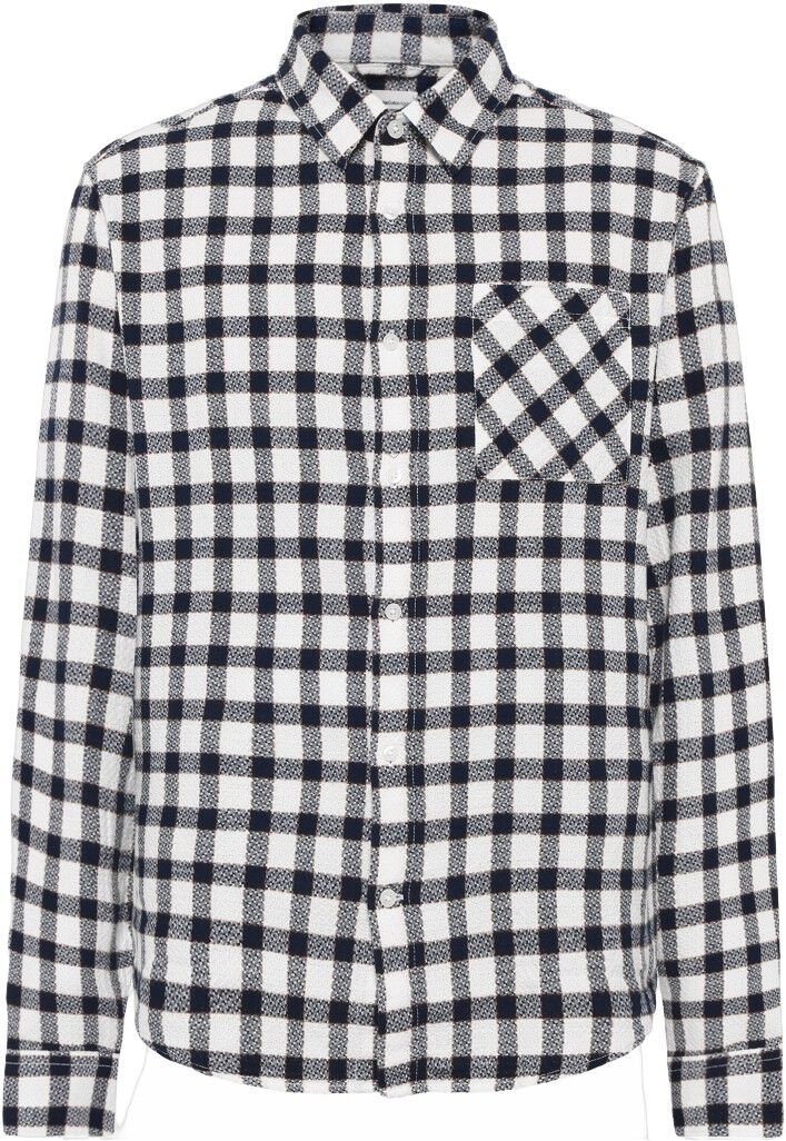 Dune regular checked structure shirt