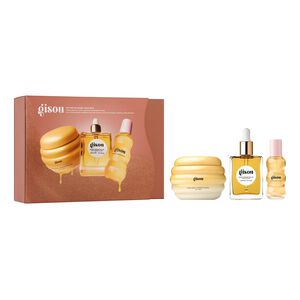On-The-Go Honey Hair Trio - Hårbehandlingssæt beriget med honning