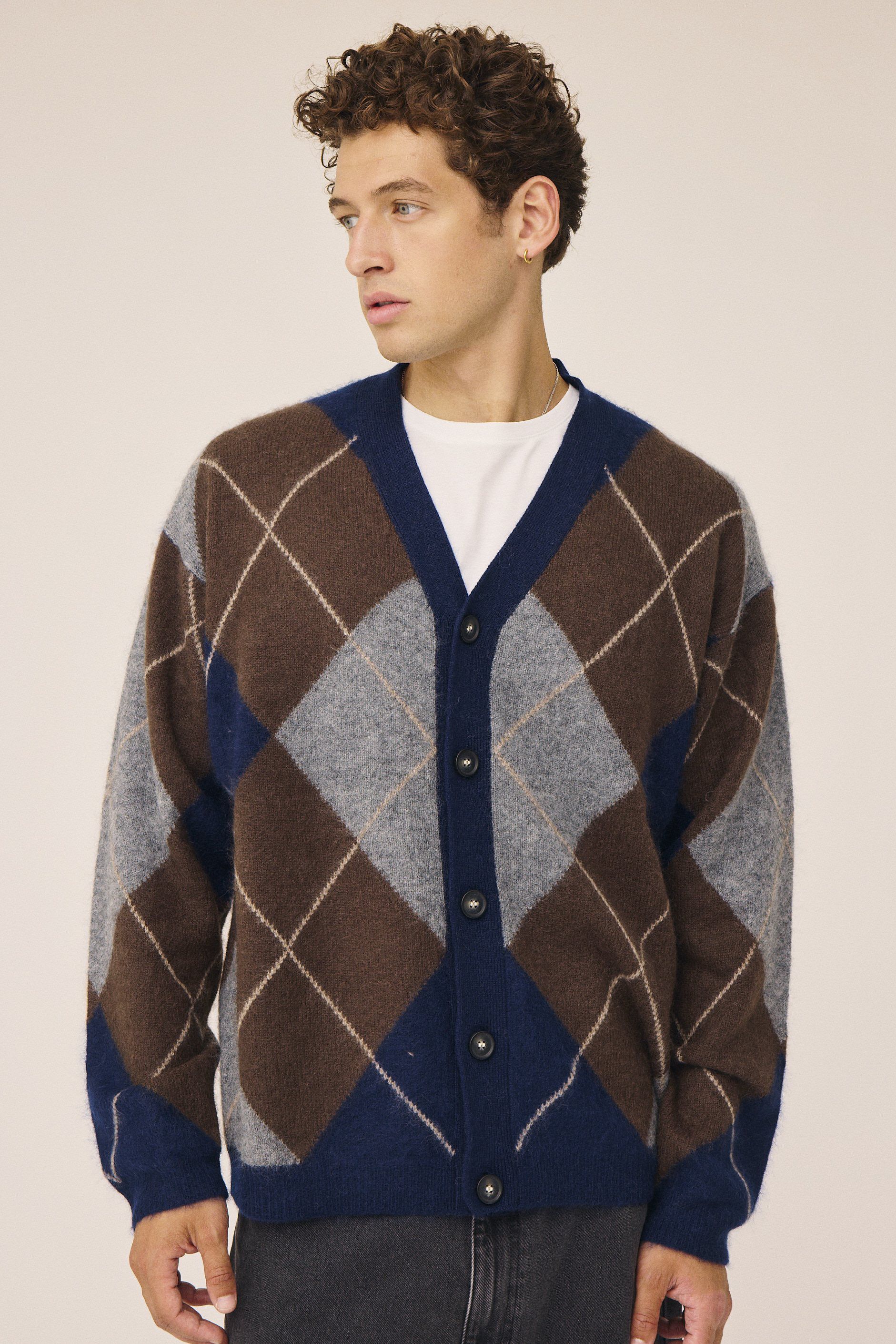 Windsor 2 Argyle Cardigan RWS