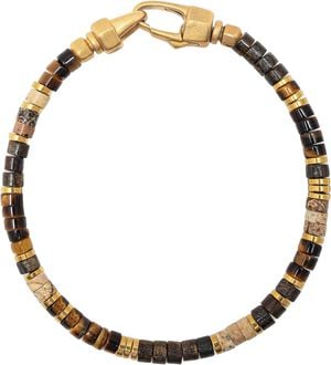 Tiger Eye Heishi Bracelet