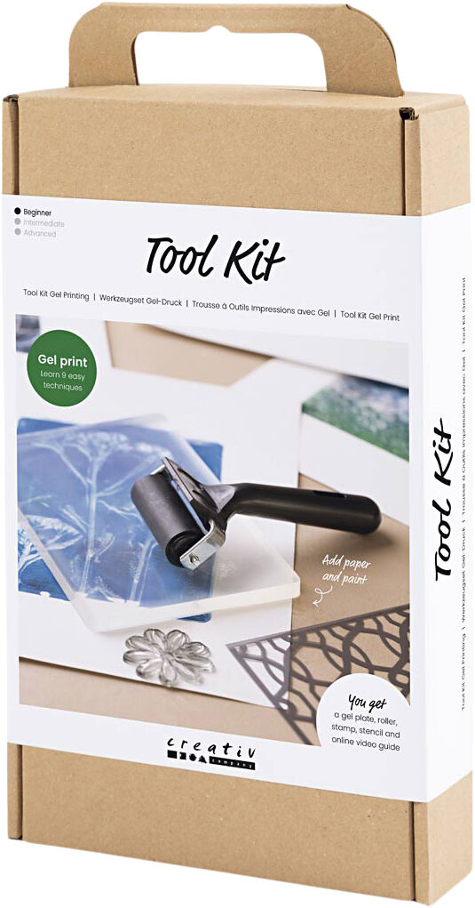Tool Kit Gel Print