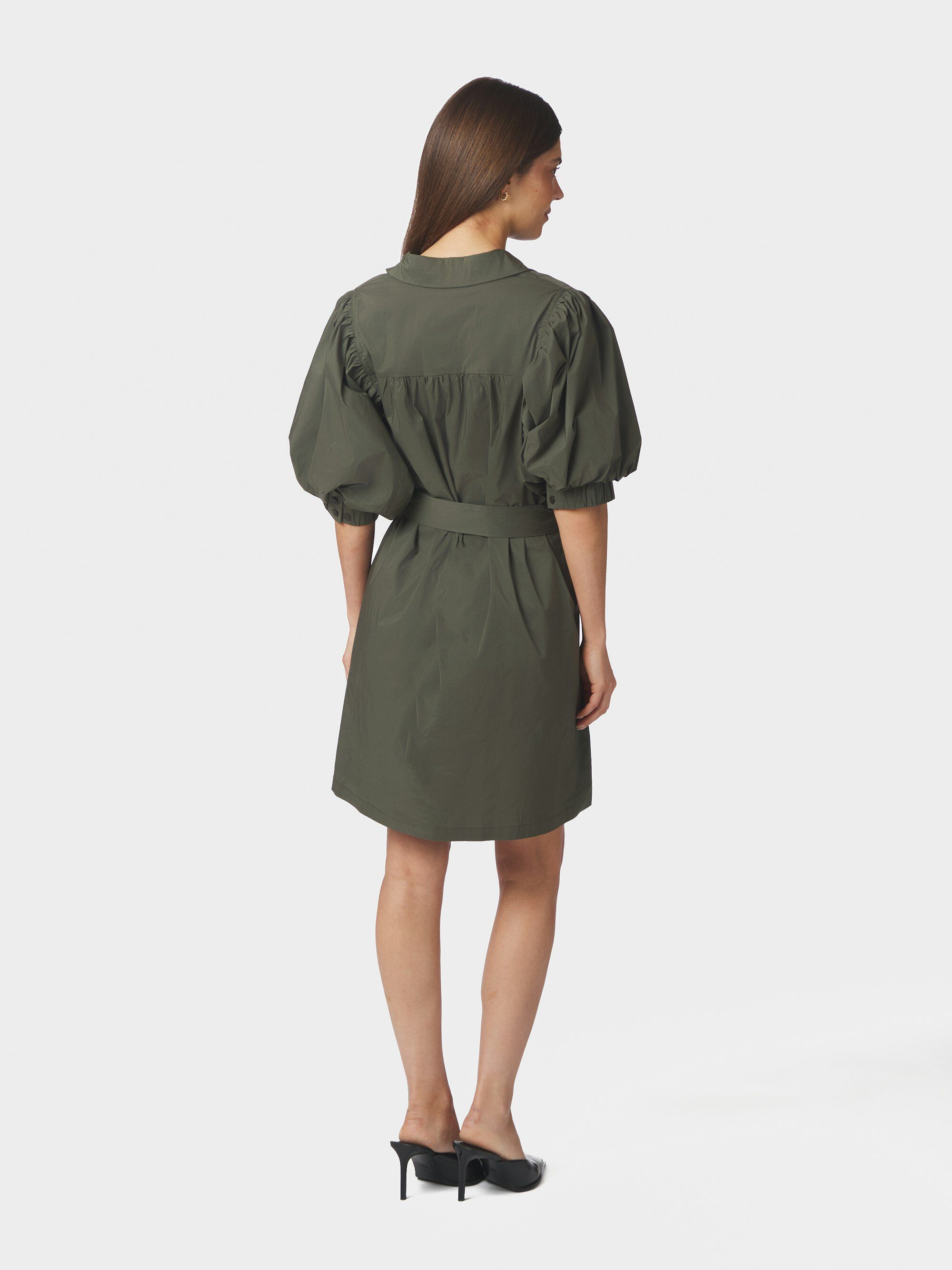 Serene Poplin Dress