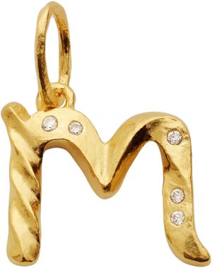 M Alphabet Pendant