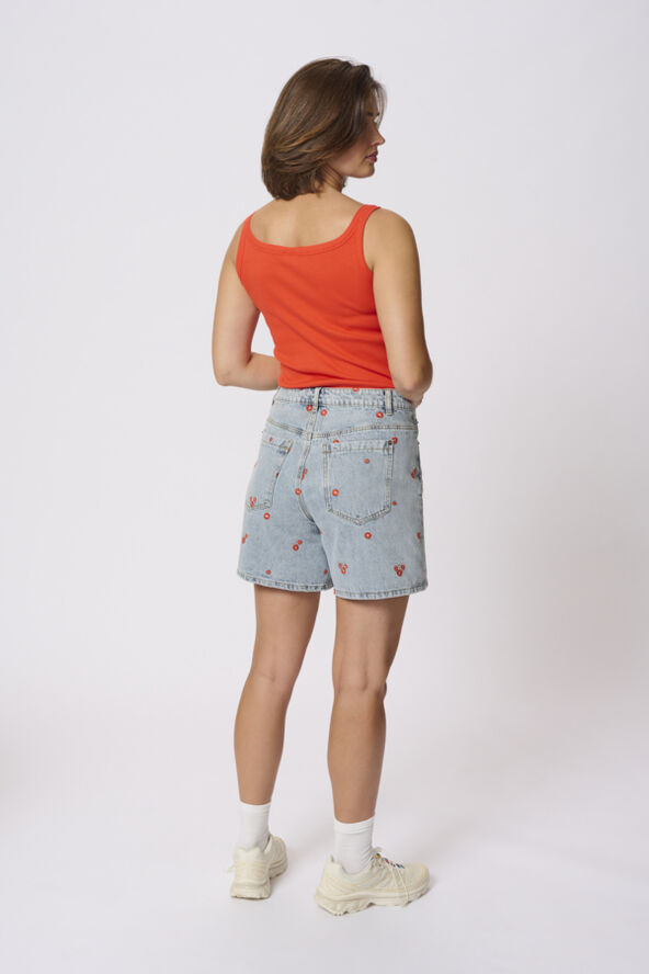 KAbabeth HW Denim Shorts