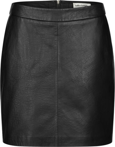 AquaLL Short Leather Skirt