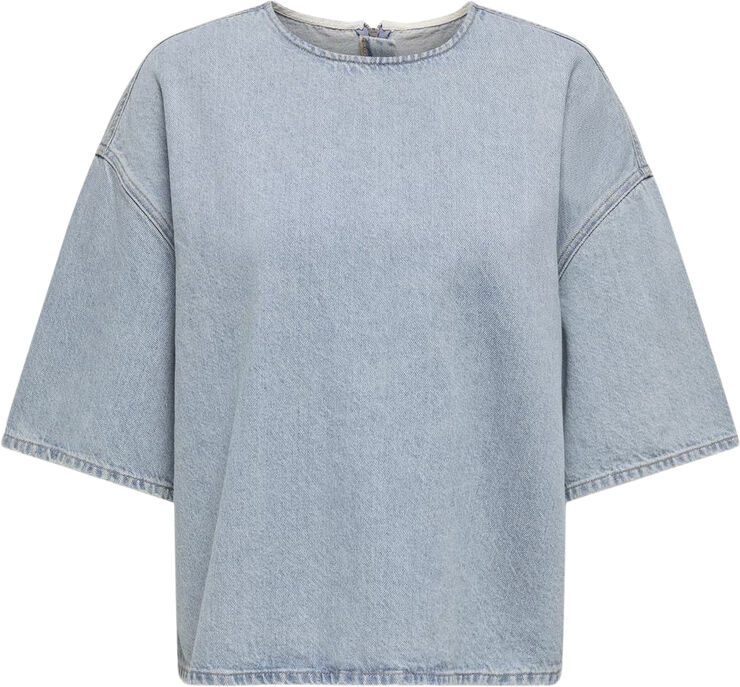 ONLBARBARA S/S DNM SHIRT AZG