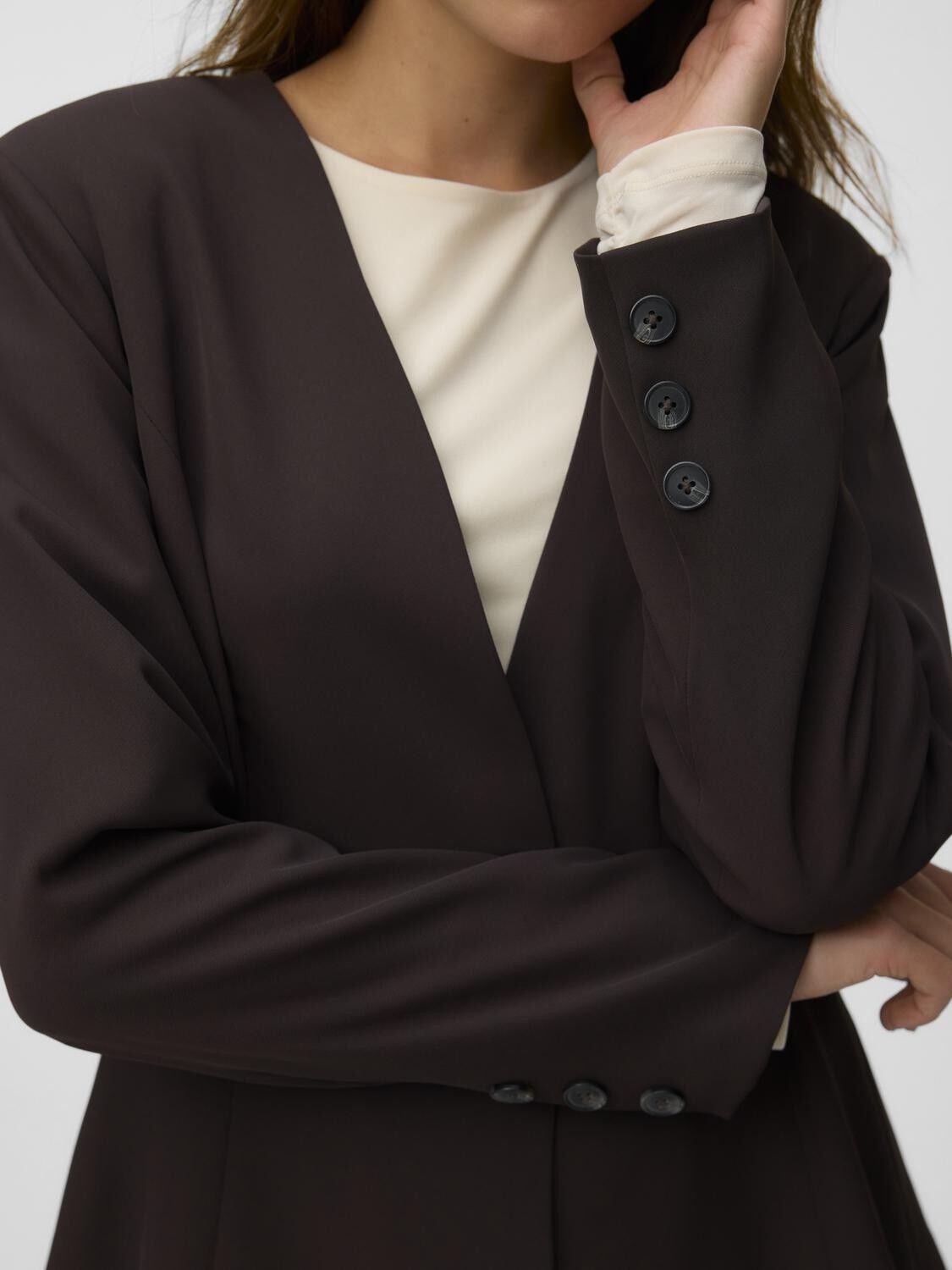 Awdian Ls V-Neck Blazer