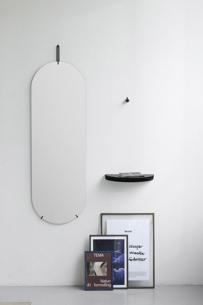 Half Moon Shelf: Warm Grey: Small
