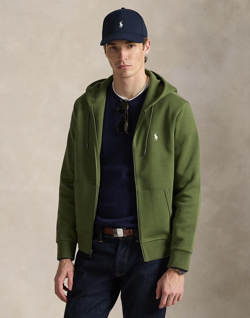 Double-Knit Full-Zip Hoodie