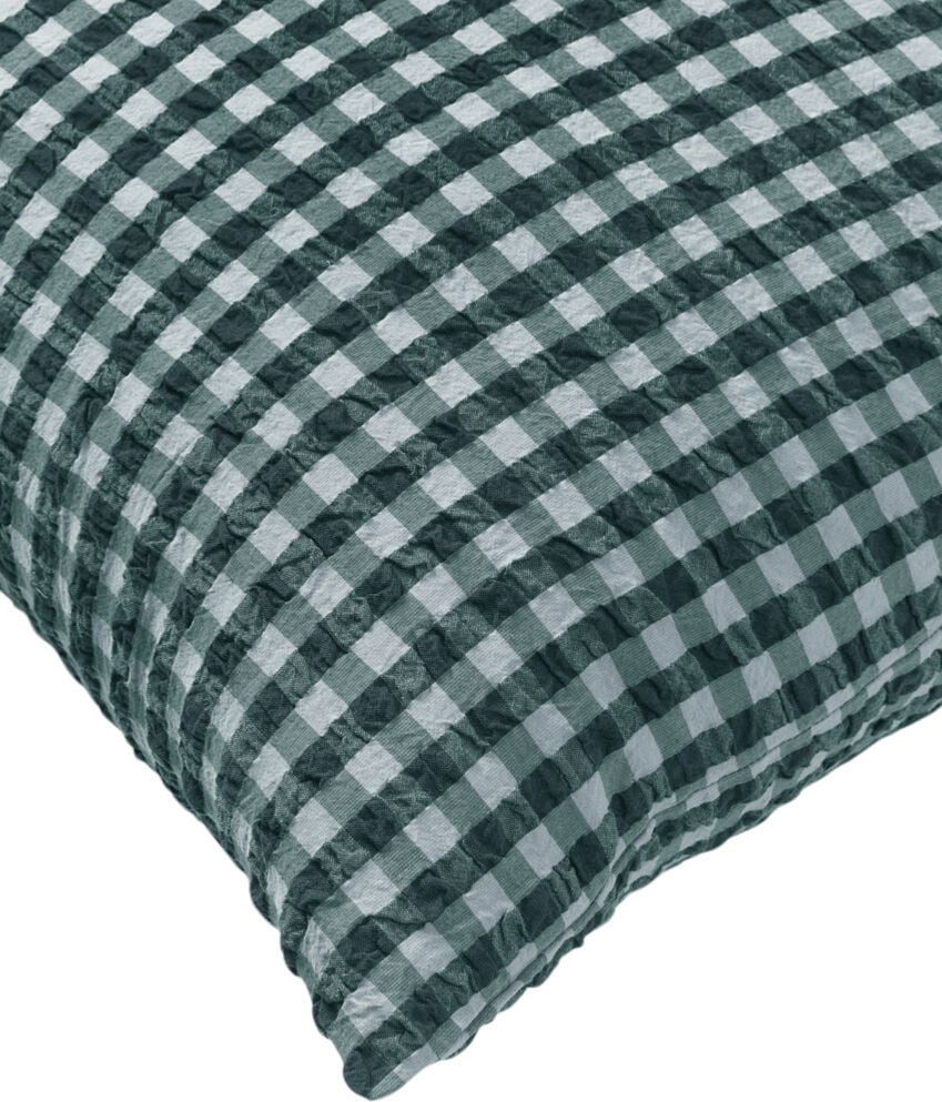 B&aelig;k&B&oslash;lge Pudebetr&aelig;k 63x60 cm gr&oslash;n/lys bl&aring; DK