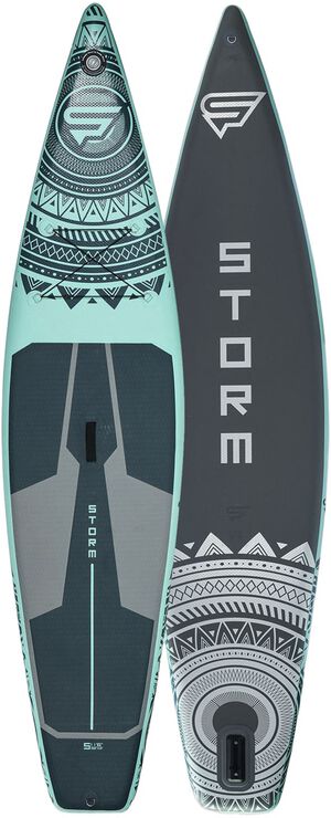 SUP Storm Inflatable Stand Up Paddleboard inkl. leash