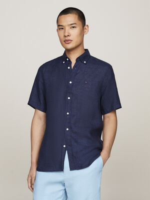 PIGMENT DYED LINEN RF SHIRT S/S